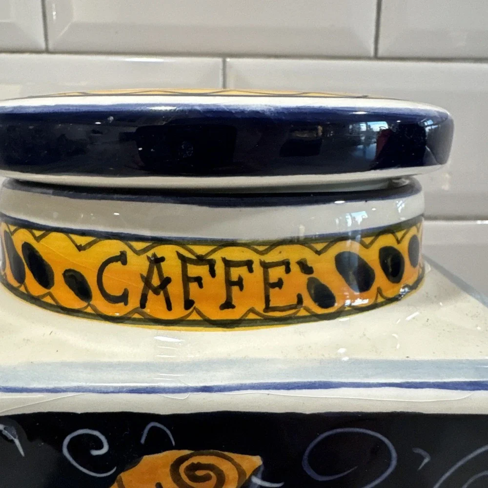 Vintage Abigails The Cafe Ceramic Container,‎ Kitchen Decor.